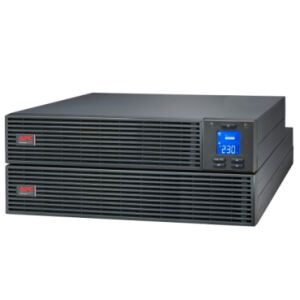APC Easy UPS On-Line, 3kVA/2,7kW, Rackmontage 4HE, 230V, 6x IEC C13 Ausgänge, Intelligenter Kartensteckplatz, LCD, verlängerte Laufzeit, mit Rackkit