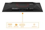 AOC G4 Q27G41ZDF Computerbildschirm 67,3 cm (26.5") 2560 x 1440 Pixel Quad HD QD-OLED Schwarz, Rot