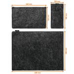 Durable Effect 41,7 cm (16.4") Schutzhülle Anthrazit