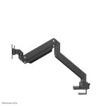 Neomounts NM-D775BLACKPLUS Monitorarm 10-49" - Gasfeder - Topfix - 180°-Stopp