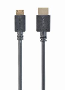 Gembird HDMI - mini HDMI, 3m HDMI-Kabel HDMI Typ A (Standard) HDMI Type C (Mini) Schwarz