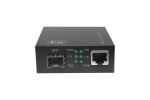 LevelOne Gigabit RJ45 zu SFP Mediakonverter, PoE PSE