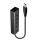 Lindy 43324 Schnittstellen-Hub USB 3.2 Gen 1 (3.1 Gen 1) Type-A 5000 Mbit/s Schwarz