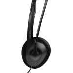 LogiLink HS0052 Kopfhörer & Headset Kabelgebunden Kopfband Büro/Callcenter Schwarz