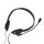 LogiLink HS0052 Kopfhörer & Headset Kabelgebunden Kopfband Büro/Callcenter Schwarz