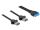Delock Kabel USB 3.0 Pfostenbuchse 2,00 mm 19 Pin 2 x USB