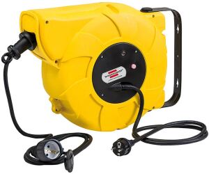 Brennenstuhl 9+2m H07RN-F3G1,5 Verlängerungskabel 11 m 1 AC-Ausgänge Schwarz, Gelb