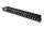 Equip 19 "Rack Mount Kabel Management Panel, Schwarz