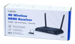 LogiLink HDW0103AR Audio-/Video-Leistungsverstärker AV-Receiver Schwarz
