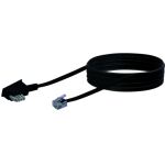 Schwaiger 6.0m RJ-11 - TAE-N 6 m Schwarz