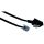 Schwaiger 6.0m RJ-11 - TAE-N 6 m Schwarz