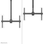 Neomounts CL35-440BL16XL Monitor-/TV-Deckenhalterung 37-70" - H 250-300 cm