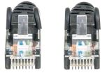 Intellinet Netzwerkkabel, Cat6, U/UTP, CCA, Cat6-kompatibel, RJ45-Stecker/RJ45-Stecker, 0,5 m, schwarz