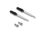 DeLOCK Adapter USB 2.0 Typ-A Stecker zu 1 x Seriell RS-232 D-Sub 9 Stecker mit Schrauben und Muttern ESD Überspannungsschutz