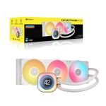 Corsair iCUE LINK TITAN 360 RX LCD Prozessor All-in-One-Flüssigkeitskühler 12 cm Weiß 1 Stück(e)