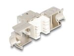 DeLOCK Keystone Modul RJ45 Buchse zu LSA Cat.6A werkzeugfrei weiß Set 10 Stück
