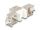DeLOCK Keystone Modul RJ45 Buchse zu LSA Cat.6A werkzeugfrei weiß Set 10 Stück