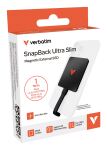 Verbatim SnapBack Ultra Slim SSD 1TB USB Typ-C USB 3.2 Gen 2x2 Schwarz