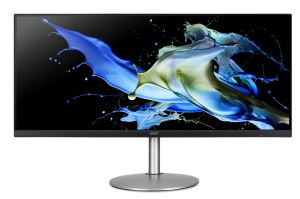 Acer CB342CU Computerbildschirm 86,4 cm (34") 3440 x 1440 Pixel UltraWide Quad HD LCD Schwarz, Silber