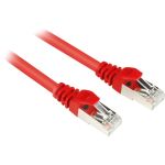 Sharkoon Kabel RJ45 CAT.6 SFTP 0,5m rot