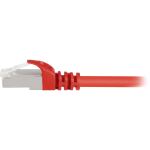 Sharkoon Kabel RJ45 CAT.6 SFTP 0,5m rot