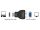 DELOCK Displayport Adapter DP -> D-Sub15 St/Bu schwarz
