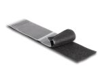 DELOCK Klettband selbstklebend Haft/Flauschband 15mx50mm SW