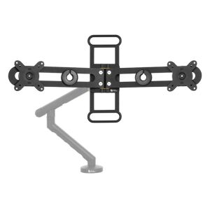 BakkerElkhuizen BE Universal Crossbar 88,9 cm (35") Tisch/Bank Schwarz