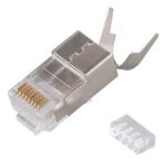 Equip Cat 8.1 RJ45 geschirmter Stecker, 50 Stück/Set