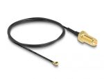 DELOCK HF Kabel I-PEX -> RP-SMA St/Bu 0.50m