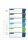 Durable 679427 Tab-Register Leerer Registerindex Polypropylen (PP) Mehrfarbig