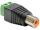 DeLOCK 65418 Kabeladapter RCA 2p Schwarz, Grün, Silber