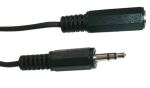 Schwaiger KHA4036 533 Audio-Kabel 5 m 3.5mm Schwarz