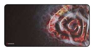 GENESIS Carbon 500 Maxi Lava G2 Gaming-Mauspad Mehrfarbig