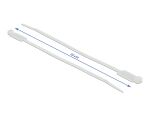 DELOCK Kabelbinder mit Beschriftungsfeld 190x4,8mm 10Stk we