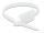 DELOCK Kabelbinder mit Beschriftungsfeld 190x4,8mm 10Stk we