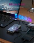ICY BOX IB-DK4040-CPD, 10 in 1 USB Type-C® Notebook DockingStation, 1x HDMI 4K60Hz, 1x VGA, 3x USB-A, 1x USB-C(PD Only), 1x Audiocombo