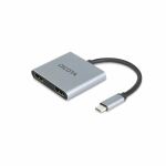 DICOTA D32063 Handy-Dockingstation Tablet/Smartphone/Laptop Silber