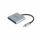 DICOTA D32063 Handy-Dockingstation Tablet/Smartphone/Laptop Silber