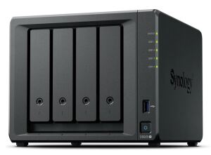 Synology DiskStation DS925+ NAS & Speicherserver Ryzen Embedded V1500B 4 GB DDR4 0 TB Schwarz