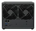Synology DiskStation DS925+ NAS & Speicherserver Ryzen Embedded V1500B 4 GB DDR4 0 TB Schwarz