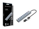 Conceptronic HUBBIES21G 7-Port-USB 3.0-Hub, 5Gbps, USB-A x 7