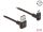 DeLOCK EASY-USB 2.0 Kabel Typ-A Stecker zu EASY-USB Typ Micro-B Stecker gewinkelt oben / unten 2 m schwarz
