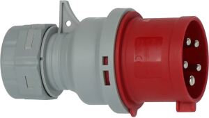 Brennenstuhl 1081050020 Elektrischer Netzstecker Grau, Rot 5P