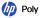 HP Poly 2,5-mm-an-QD-Kabel (3 m)