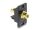 DELOCK Panel Mount Cinch Bu.zu Cinch Bu.vergold.gelb/schwarz