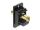 DELOCK Panel Mount Cinch Bu.zu Cinch Bu.vergold.gelb/schwarz