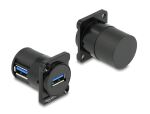 DELOCK D-Typ Modul USB 5 Gbps Typ-A Buchse zu Buchse...