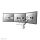 Neomounts NM-D775DX3WHITE Flachbildschirm-Tischhalterung 68,6 cm (27") Tisch/Bank Weiß