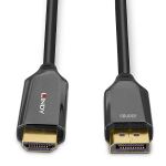 Lindy 40931 Videokabel-Adapter 2 m HDMI Typ A (Standard) DisplayPort Schwarz